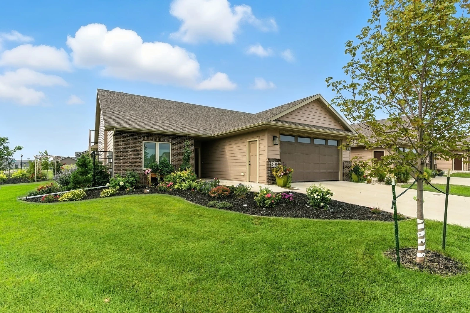 Home exterior angle