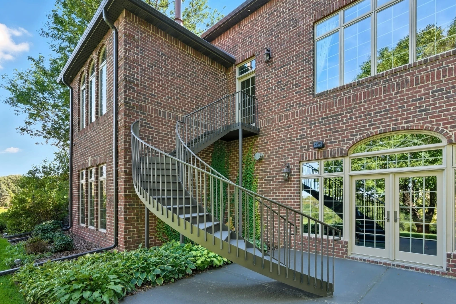 Home exterior back view