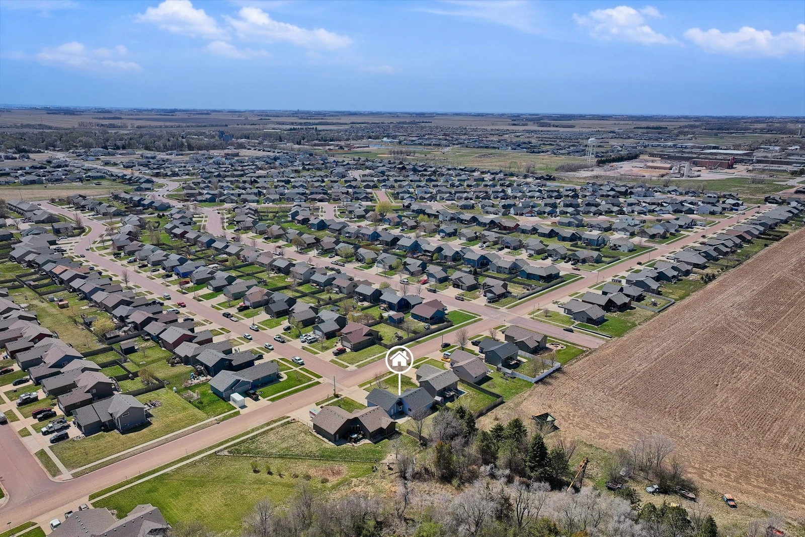 Aerial property overview