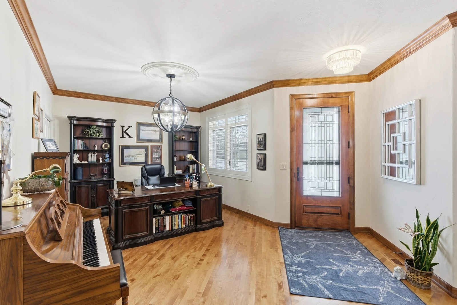 Bright interior room