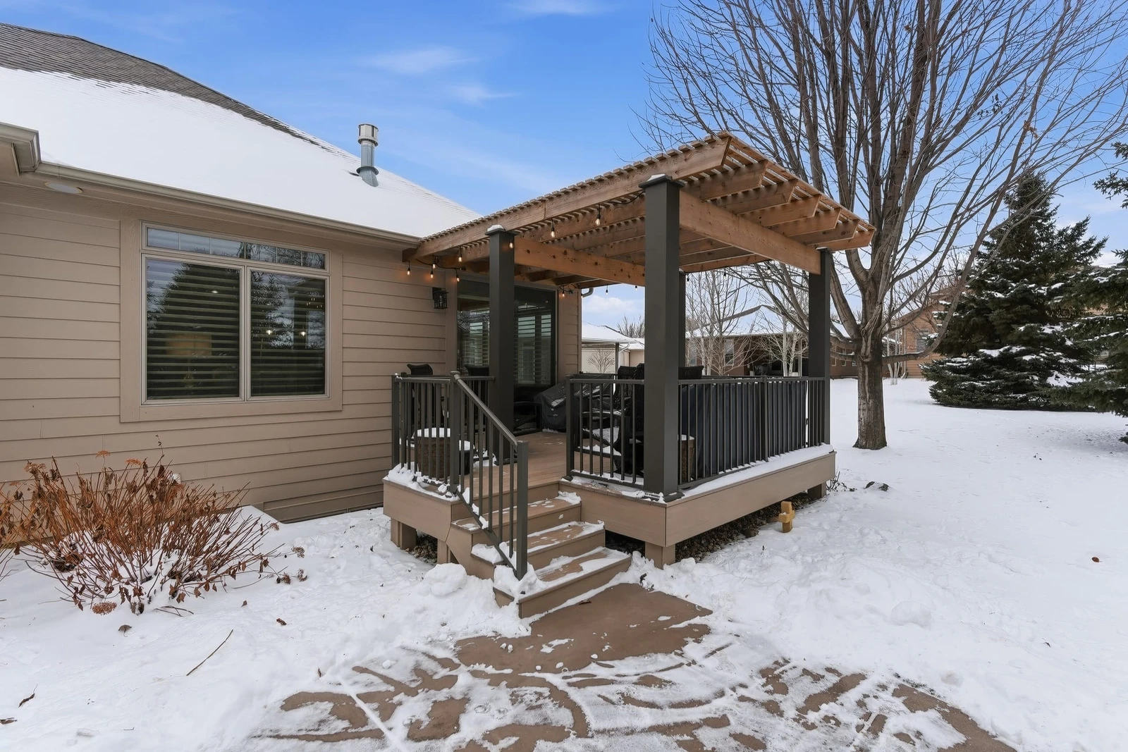 Home exterior angle