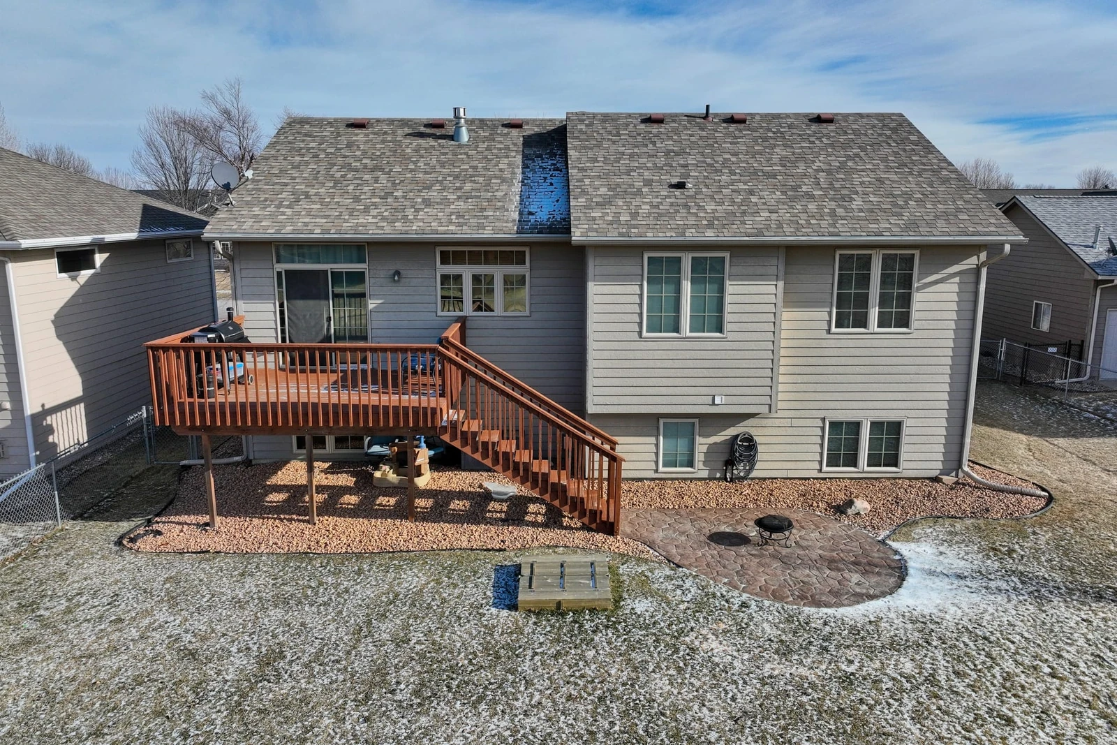 Aerial property overview