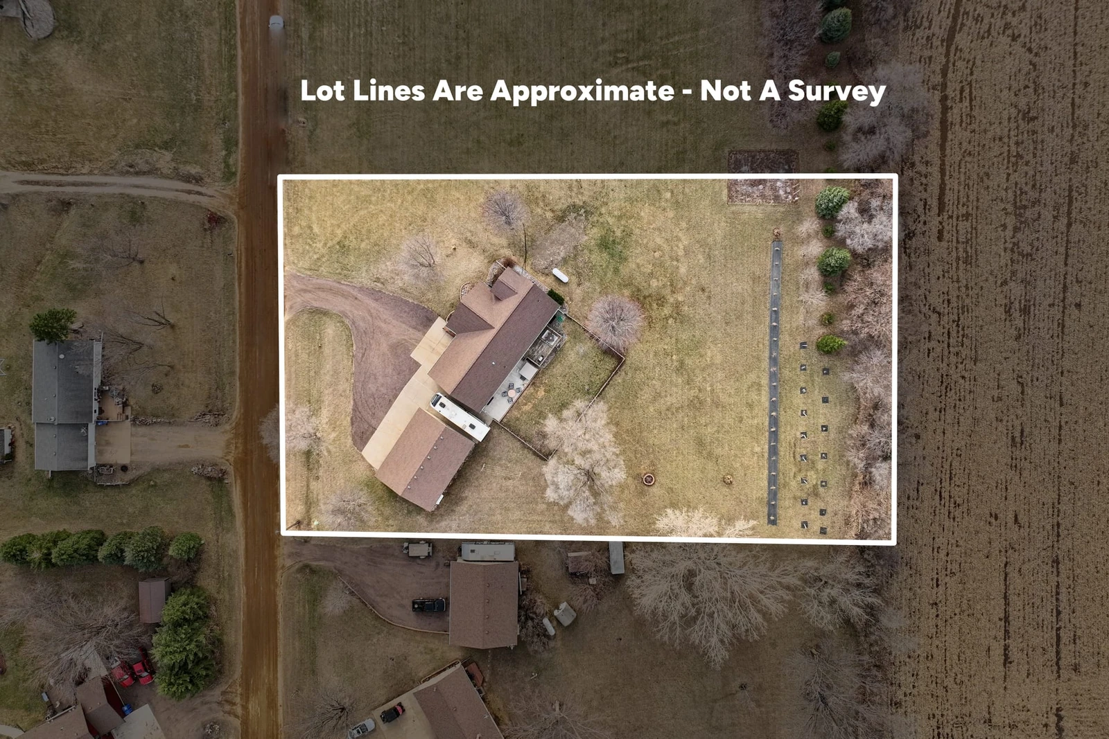 Aerial corner view